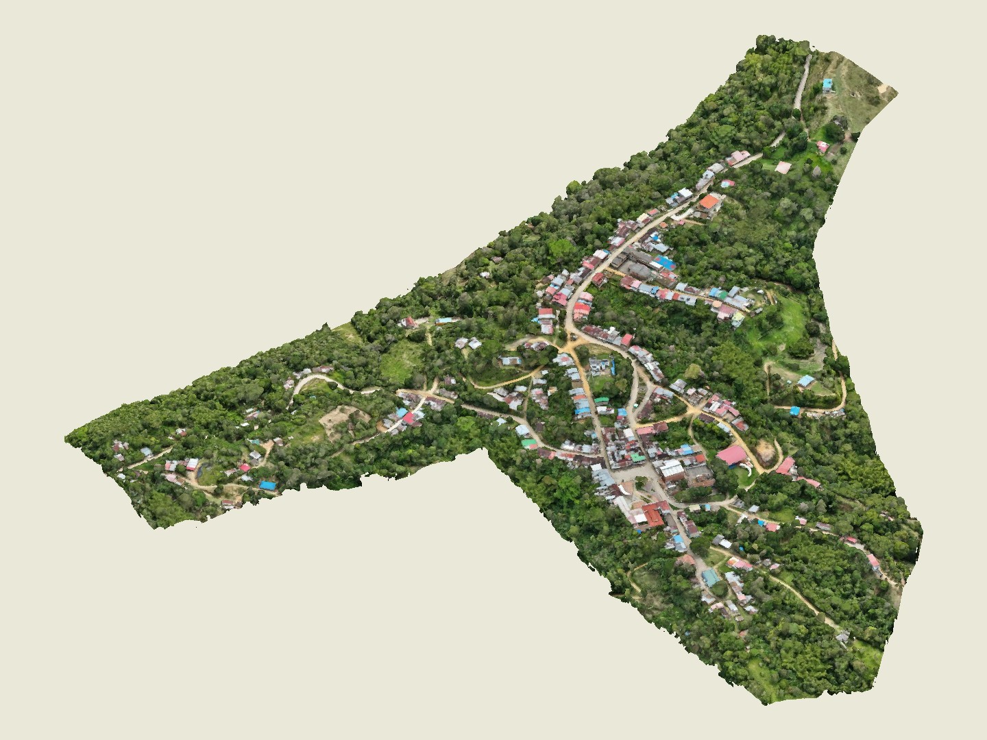 Ejemplo visual del servicio de geovisores